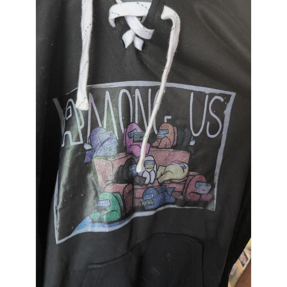 AMONG US GAME J America Printing Casual Hoodie  Adult Large T6#205